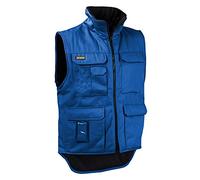 'blåkläder Workwear trabajo de invierno Chaleco "3801 de forro polar Forro, 67 - 38011900, azul, 67-38011900-8500-M