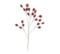 Blanc Mariclò Flores decorativas artificiales Shabby Chic "Vado a Zonzo" H74 cm 3 variantes (1ud) ROSSO