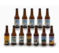 Blanca y Verde - Edición Andaluza - Pack Cerveza Artesanal Lager estilo Pilsen (12 x 0,33l) Producto de Cádiz.