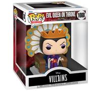 Funko Pop de Lujo: Disney Villanos Reina Malvada On Throne 5" Figura Vinilo (#