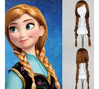 Blancanieves Ralph Breaks The Internet Cosplay Peluca Princesa Rapunzel Belle Aurora Merida Moana Cenicienta Jasmine Ariel Tiana Anna