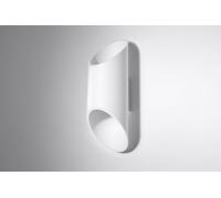 Blancas Wandleuchte Up & Down rendondo Aluminio Spot G9 Ø10cm H:30cm Pared