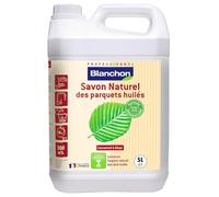 Blanchon - Jabón natural para parqués aceitados (1L), color blanco