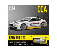 (BLANCO) 1:24 M6 GT3 - Optimum Diecast - Modelo de coche de ALEACIÓN Motor City Classics Regalo de San