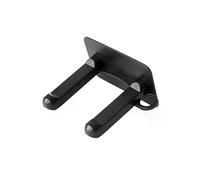 (BLANCO) 1 soporte multifuncional de pared para secador de pelo, soporte de almacenamiento para teléfono