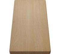 BLANCO 218313 Tabla de cortar de madera de haya maciza, a juego con el fregadero, accesorios para el fregadero, madera de haya, 546 x 266 x 34 mm