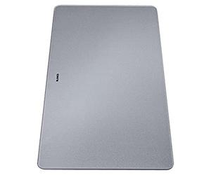 BLANCO 227699 Vidrio Gris tabla de cocina para cortar - Tabla de cortar (Vidrio, Gris, 240 mm, 435 mm)