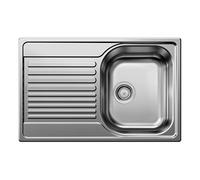 Blanco Tipo 45 S Compact fregadero de acero 78x50 cm 513441