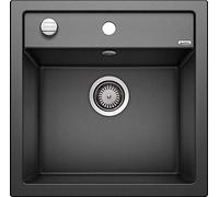 Blanco 518521 Fregadero de Cocina, Negro, 50 cm Unterschrank