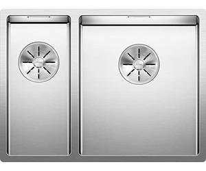 Blanco 521608 | Fregadero de cocina de acero inoxidable CLARON 340/180-IF |Color : acero inoxidable