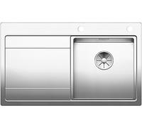 Blanco 521658 | Fregadero de cocina de acero inoxidable DIVON II 45 S-IF | Color : Acero inoxidable