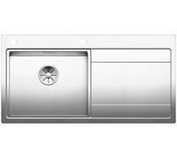 Blanco 521659 | Fregadero de cocina de acero inoxidable DIVON II 5 S-IF | Color : Acero inoxidable