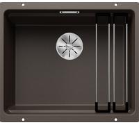 Blanco 522236 - Fregadero ETAGON 500-U 1 Cubeta Bajo Encimera Mueble de 60 Cm Café