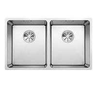 Blanco 522983 | Fregadero de cocina de acero inoxidable ANDANO 340/340-U | Color : acero inoxidable