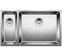 Blanco 522989 | Fregadero de cocina de acero inoxidable ANDANO 500/180-U | Color : acero inoxidable