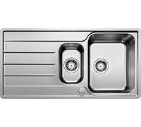 Blanco 523033 | Fregadero de cocina de acero inoxidable LEMIS 6 S-IF | Color : acero inoxidable