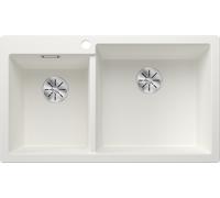 Blanco Pleon 9 fregadero de granito 86x50 cm blanco 523061