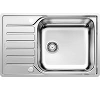 Blanco 523140 | Fregadero de cocina de acero inoxidable LANTOS XL 6 S-IF Compact | Color : Acero inoxidable