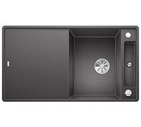 Blanco 523232 | Fregadero de cocina de granito AXIA III 5 S-F | Color : Piedra gris