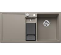 Blanco 523351 - Fregadero COLLECTIS 6 S 1 1/2 Cubeta+Escurridor Sobre Encimera Mueble de 60 Cm