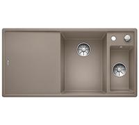 Blanco 523480 | Fregadero de cocina de granito AXIA III 6 S | Color : Tartufo