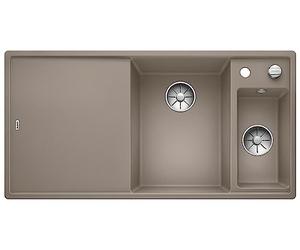 Blanco 523480 | Fregadero de cocina de granito AXIA III 6 S | Color : Tartufo