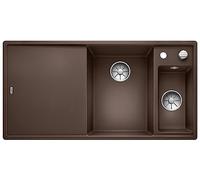 Blanco 523482 | Fregadero de cocina de granito AXIA III 6 S | Color : Café