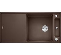 Blanco 523509 Fregadero de Cocina de Granito, Café, 60 cm Unterschrank - Extra großes Becken