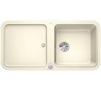 Blanco 523599 yova XL 6 S 6 S Silgranit Puradur Ultrasonido con mando a distancia, con accesorios Reversible, jazmín