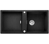 Blanco 523604 Adon XL 6 S 6 S Silgranit Puradur Ultrasonido con mando a distancia, con accesorios Reversible, antracita