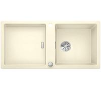 Blanco 523609 Adon XL 6 S 6 S Silgranit Puradur Ultrasonido con mando a distancia, con accesorios Reversible, jazmín