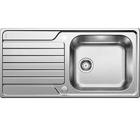 Blanco 524255 | Fregadero de cocina de acero inoxidable DINAS XL 6 S | Color : acero inoxidable