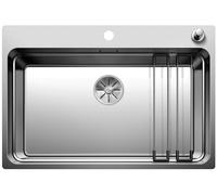 Blanco 524274 Fregadero de cocina de acero inoxidable, 80 cm Unterschrank