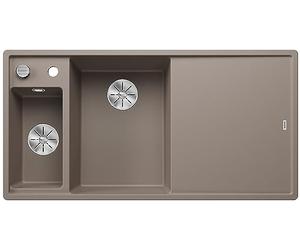 Blanco 524660 | Fregadero de cocina de granito AXIA III 6 S | Color : Tartufo