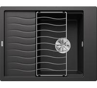 Blanco 524824 - Fregadero ELON 45-S 1 Cubeta+Escurridor Reversible Sobre Encimera Antracita