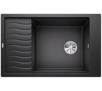 BLANCO 524844 Fregadero ELON XL 6 S Silgranit PuraDur Antracita reversible, InFino, bandeja de goteo