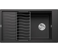 Blanco 524870 - Fregadero ELON XL 8 S 1 Cubeta+Escurridor Sobre Encimera Reversible Antracita