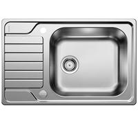 Blanco 525120 | Fregadero de cocina de acero inoxidable DINAS XL 6 S Compact | Color : acero inoxidable