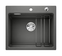 BLANCO 525161 Fregadero de Cocina, Basalt, cabinet size : 60 cm