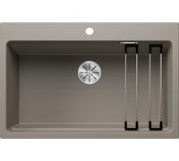 Blanco 525194 - Fregadero ETAGON 8 1 Cubeta Sobre Encimera Mueble de 80 Cm Tartufo