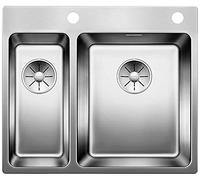 Blanco 525247 | Fregadero de cocina de acero inoxidable ANDANO 340/180-IF/A | Color : acero inoxidable