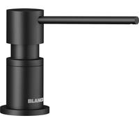 Blanco 525789 Dispensador de detergente, Negro Mate, N.A