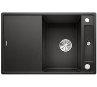 Blanco 525840 | Fregadero de cocina de granito AXIA III 45 S | Color : Negro
