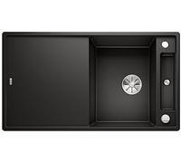 Blanco 525845 | Fregadero de cocina de granito AXIA III 5 S | Color : Negro