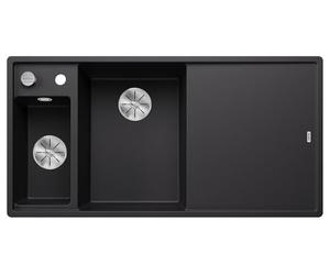 Blanco 525848 | Fregadero de cocina de granito AXIA III 6 S | Color : Negro