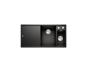 Blanco 525850 | Fregadero de cocina de granito AXIA III 6 S | Color : Negro