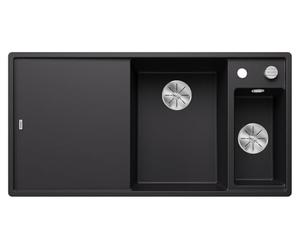 Blanco 525851 | Fregadero de cocina de granito AXIA III 6 S | Color : Negro