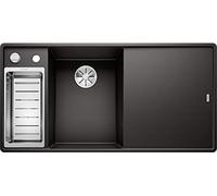 Blanco 525852 | Fregadero de cocina de granito AXIA III 6 S-F | Color : Negro