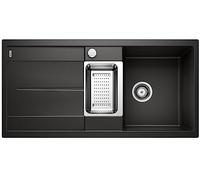 Blanco Metra 6 S fregadero de granito 100x50 cm negro 525926