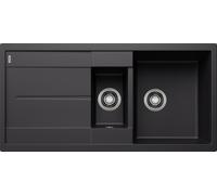 Blanco 525927 - Fregadero METRA 6 S 1 1/2 Cubeta+Escurridor Sobre Encimera Mueble de 60Cm Reversible